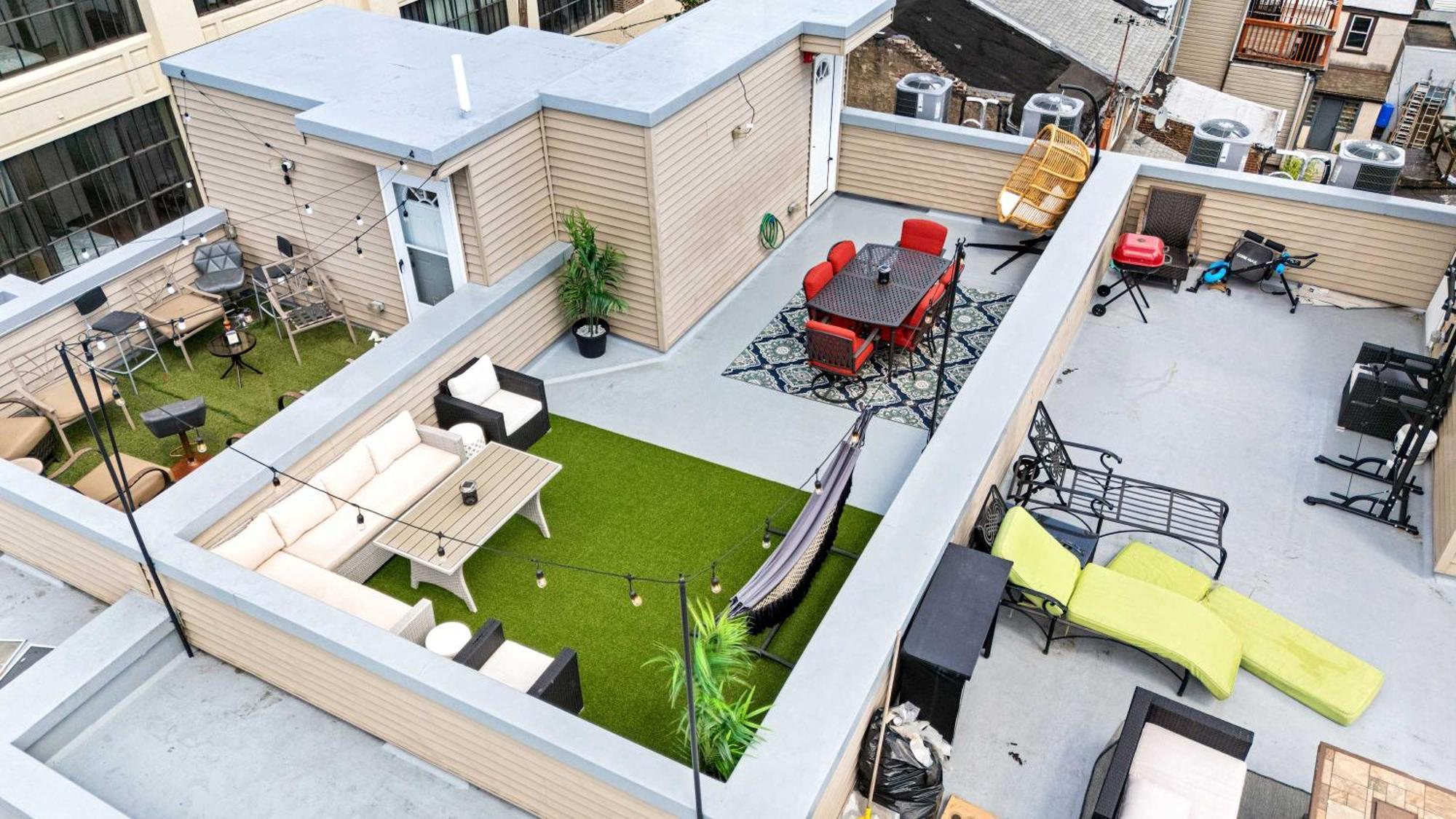 Villa Brand New Dbl Unit Roofdeck Outdoor Patio Philadelphia Exterior foto